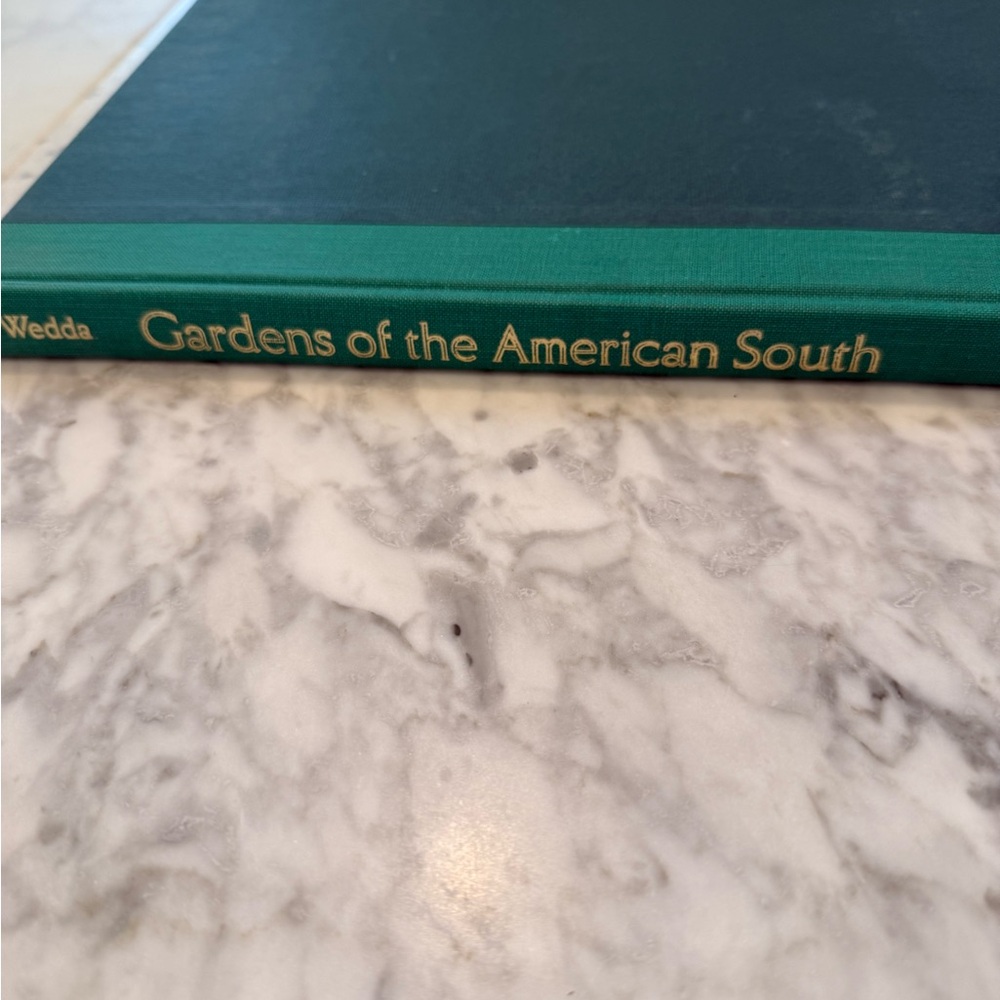 Green and Black 'Gardens of the American South' Book by